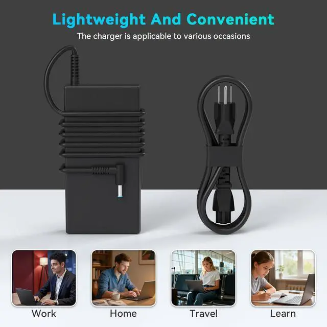 Alt view image 5 of 6 - 120W USB-C Dock G5 Power Supply Cord Compatible with HP G5 Docking Station 5TW10UT 5TW10AA 5TW10AA#ABB 5TW10UT#ABA G4 4J0A2AA USB-C/A Universal Dock G2 5TW13AA Laptop Power Adapter Charger