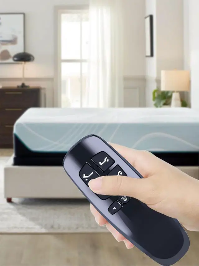 Alt view image 5 of 7 - Richmat HJH13D Remote Control Replacement, Non-Universal, for Lucid L300, Bed Tech Bedtech BT2000, Milemont, AMBEE21 CastleBeds (Not BT Version) Adjustable Bed
