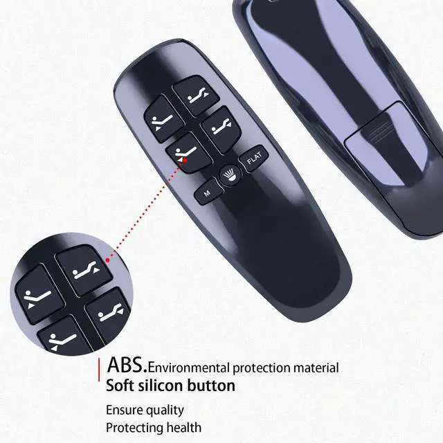 Alt view image 7 of 7 - Richmat HJH13D Remote Control Replacement, Non-Universal, for Lucid L300, Bed Tech Bedtech BT2000, Milemont, AMBEE21 CastleBeds (Not BT Version) Adjustable Bed