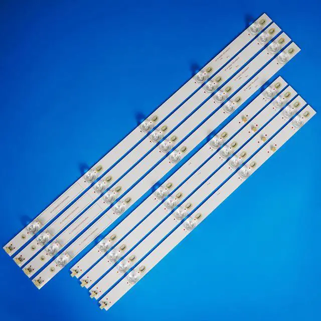 Alt view image 7 of 7 - 8 Pieces LED Backlight Strips (3V) for Vizio 50''TV V505-H19 V505-H9 V505-G9 D50X-G9 V500DJ6-D03 JL.D50091330-202CS-M_V01 JL.D50091330-202DS-M_V01 LBM500M0901-HV-5 LBM500M0901-HV-7