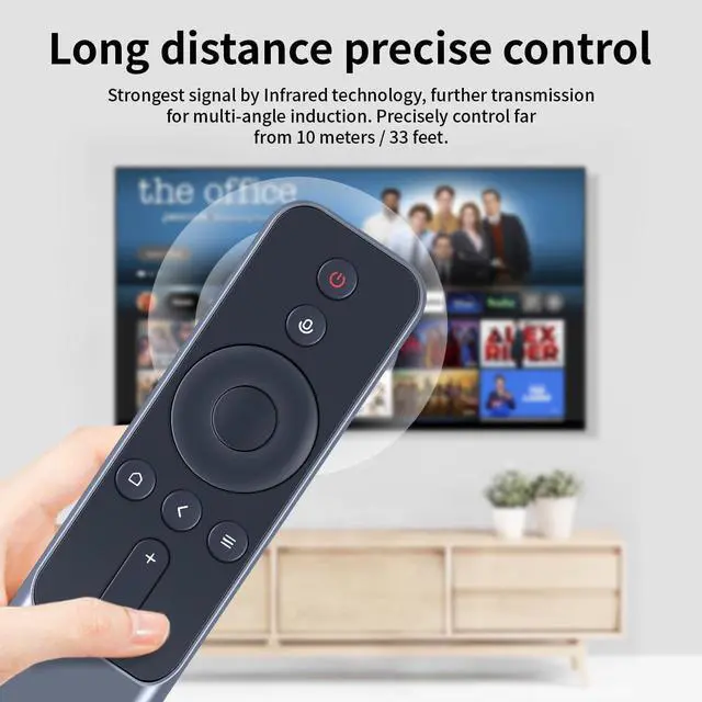 Alt view image 3 of 5 - New Voice Remote Control for Xiaomi Laser Projector FENGMI Wemax One Pro Fmws02c