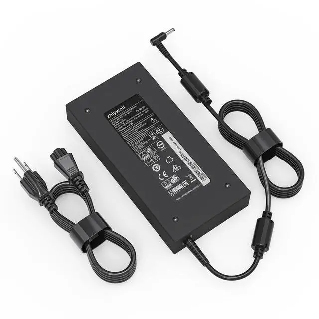 Alt view image 2 of 4 - 180W Laptop Adapter AC Charger Compatible with MSI GF63 GS66 GS65 Stealth | GE72 GF65 GF75 GS75 GE62 GE70 GF62 GF72 GL62 GL72 GS40 GS43 GS63 GS73