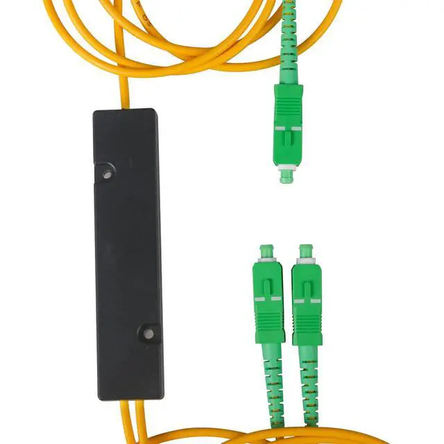 Alt view image 4 of 7 - SC/APC Fiber Optical FBT Splitter 1x2(1 in 2 Out) Singlemode 1310/1550nm for Network Signal Distribution(3 Pack)