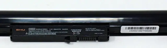 Alt view image 6 of 7 - VK04 Laptop Battery 37Wh Replacement for HP Pavilion Sleekbook 14/15-b000 Ultrabook 14-b Series, Compatible with HSTNN-YB4D HSTNN-YB4M 694864-851 695192-001 H4Q45AA TPN-Q113 TPN-Q114