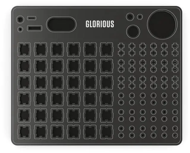 Main image of Lube Station - Mechanical Keyboard Lubing Organizer (GLO-ACC-LUBE-STAT)