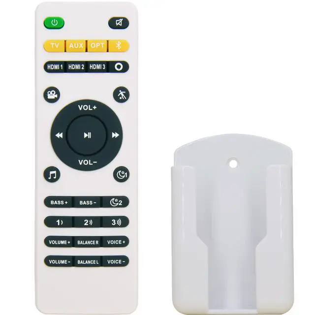 Alt view image 5 of 7 - New Remote Control Replacement for Polk Audio Soundbar MagniFi One, Magnifi Mini, FR1 Home Theater Sound Bar System