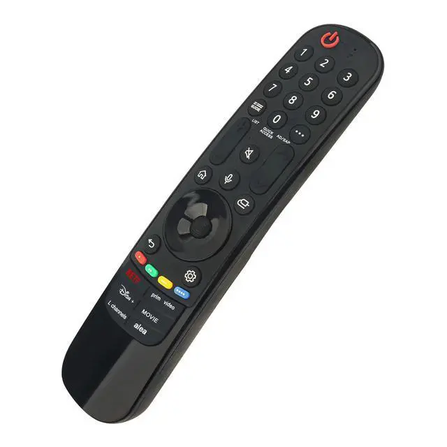Alt view image 3 of 6 - MR24GA Voice Replace Remote Compatible with LG Smart TV 65UT7550AUA | 48OLEDC4AUA 65QNED90TAA 86UT7550AUA 83OLEDC4AUA OLED97G4WUA 43UT7590PUA 75QNED99TUA 65QNED85TAA OLED55G4SUB 86QNED90TAA