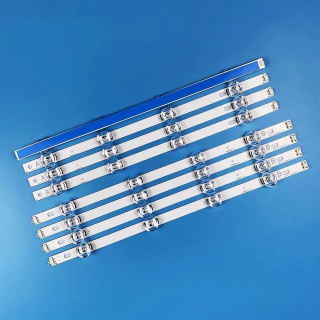 Alt view image 2 of 6 - 8pcs LED Backlight Strips for LG 42-inch TV 42LB5500 42LB5800 42LB5600 42LB5700 42LF5610 42LB550V 42LB5610 42LB585V