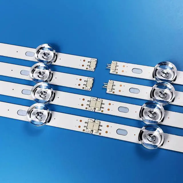 Alt view image 5 of 6 - 8pcs LED Backlight Strips for LG 42-inch TV 42LB5500 42LB5800 42LB5600 42LB5700 42LF5610 42LB550V 42LB5610 42LB585V