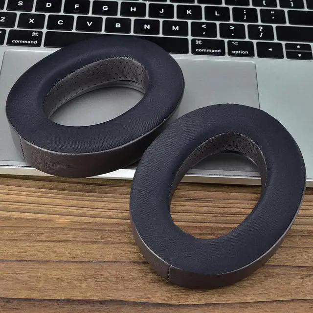 Alt view image 2 of 3 - Cooling Gel Earpads for Sennheiser HD600, HD650, HD660 S, HD580, HD565, HD545, HD535, Ear Pads Cushions Replacement with Protein Leather and Noise Cancelling Memory Foam - Black