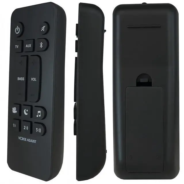 Alt view image 4 of 7 - Universal Replacement Soundbar Remote Control for Polk Audio Signa S1, S2, S3, S4 Ultra-Slim Sound Bar