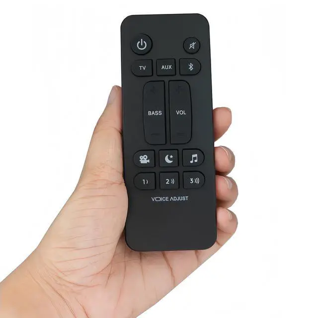Alt view image 7 of 7 - Universal Replacement Soundbar Remote Control for Polk Audio Signa S1, S2, S3, S4 Ultra-Slim Sound Bar