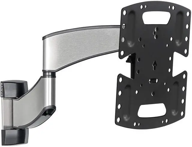Main image of Premium Full Motion TV Wall Mount for 19" - 40" TVs - Stainless Steel Finish with FluidMotion Design for Smooth Extension, Swivel and Tilt- Low Profile TV Bracket with Easy 3 Step Install