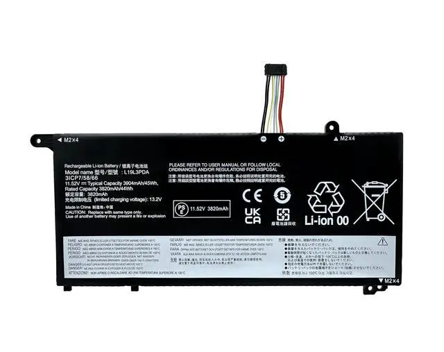 Alt view image 2 of 6 - L19M3PDA Laptop Battery Replacement for Lenovo ThinkBook 14 G2 ITL are / 14 G3 ACL ITL / 14 G4 ABA IAP / 15 G2 ITL are / 15 G3 ACL ITL /15 G4 ABA IAP Series L19L3PDA L19D3PDA L19C3PDA