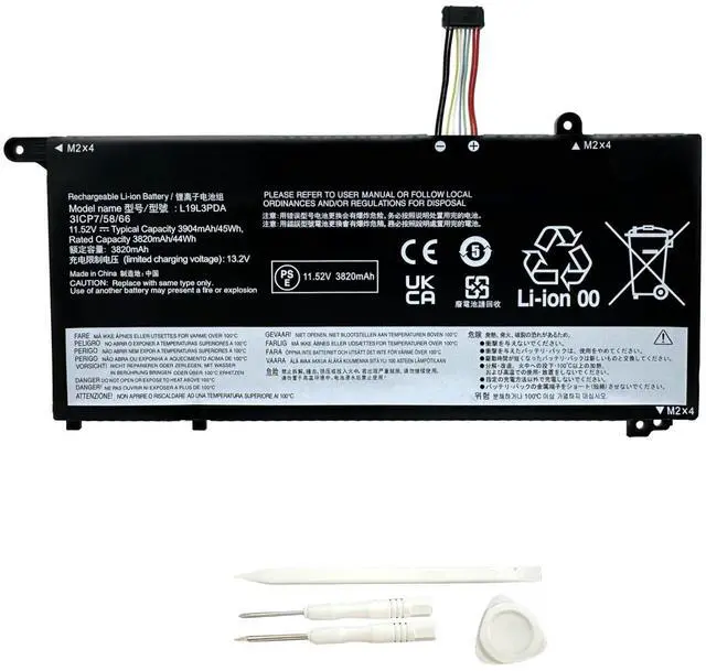 Main image of L19M3PDA Laptop Battery Replacement for Lenovo ThinkBook 14 G2 ITL are / 14 G3 ACL ITL / 14 G4 ABA IAP / 15 G2 ITL are / 15 G3 ACL ITL /15 G4 ABA IAP Series L19L3PDA L19D3PDA L19C3PDA