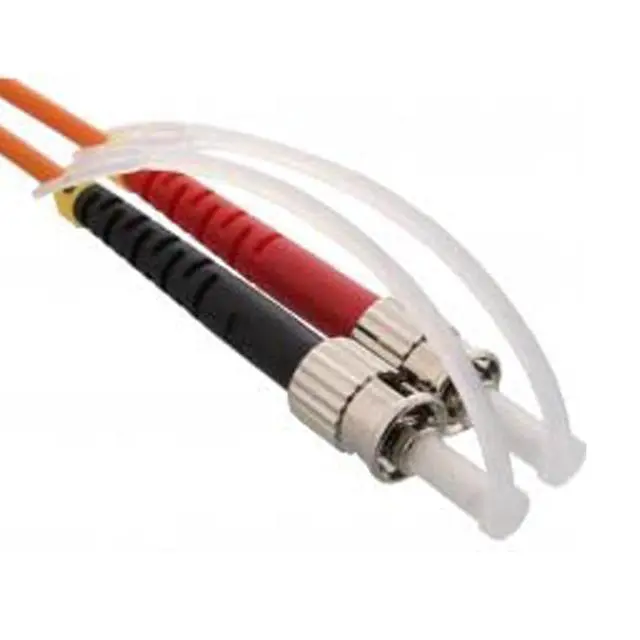 Alt view image 4 of 6 - 50pcs LC Jumper Dustproof Cap Chain, Long Tail Dustproof Plug Adapter Jumper Dustproof Cap, Lc Fiber Connector Dustproof Cap, for LC Fiber Optic Connectors (Anti Loss SC)