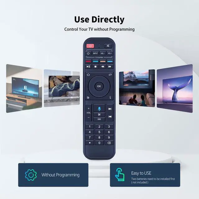 Alt view image 2 of 5 - RC-200 Remote for SuperBox RC-200L S4/S5/S6 Max/S5 Pro/S7 Pro Box | Voice Contro,Easy pairing,Responsive control,S4 Pro/S3 Pro do not support voice functions.for Elite Ultra/Elite Pro+