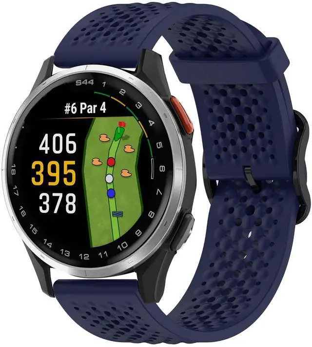 Main image of Compatible with Garmin Approach J1 Band, 20mm Quick Release Silicone band with Metal Buckle Compatible for Garmin Approach S50, S44, S42, S40, J1 Smartwatch