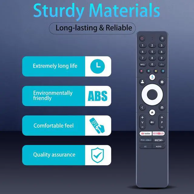 Alt view image 3 of 7 - SRC-4020-01 Replacement Voice Remote Control for 2025 Sansui TV