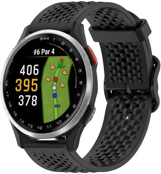 Main image of Compatible with Garmin Approach J1 Band, 20mm Quick Release Silicone band with Metal Buckle Compatible for Garmin Approach S50, S44, S42, S40, J1 Smartwatch