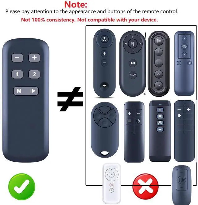 Alt view image 4 of 7 - New Walking Pad Remote Control Replacement Fit for Rockvale LF386 AHAA001 Under Desk Treadmill