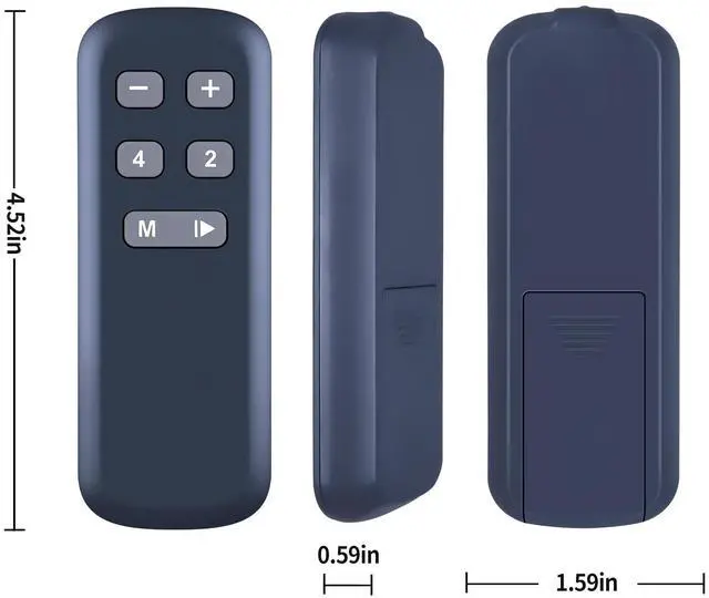 Alt view image 7 of 7 - New Walking Pad Remote Control Replacement Fit for Rockvale LF386 AHAA001 Under Desk Treadmill