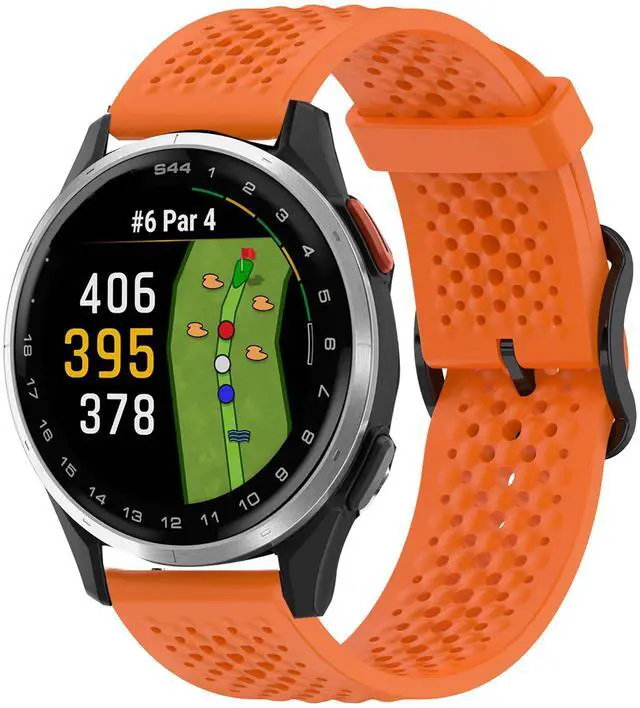 Main image of Compatible with Garmin Approach J1 Band, 20mm Quick Release Silicone band with Metal Buckle Compatible for Garmin Approach S50, S44, S42, S40, J1 Smartwatch