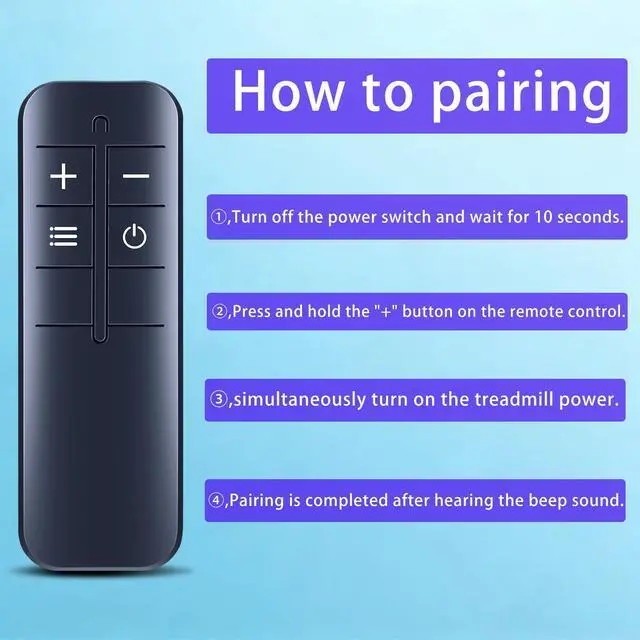 Alt view image 5 of 7 - Replacement Remote Control for Yemsd Walking Pad Treadmill RC-J C102 | also for Rhythm Fun Walking Pad Treadmill CP01 AP01 AP02 CP05, for YPOO M4538Jfor GoZone