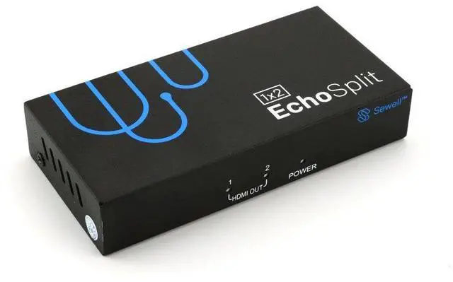 Main image of SW-33063 Echo Split 1x2 HDMI Splitter with Downscaling