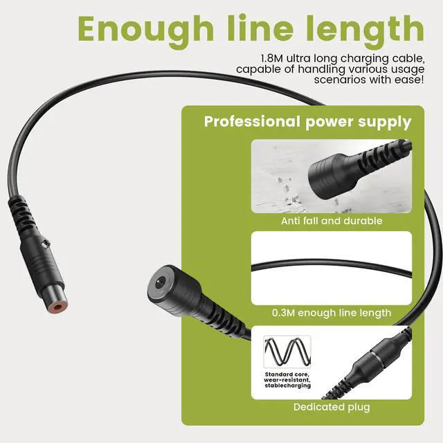 Alt view image 4 of 7 - Magnetic Power Cord Compatible with BRP Advex Oxygen Helmet | Snowmoble Electric Shields, Heated Helmet Visor Cord, Magnetic Connection