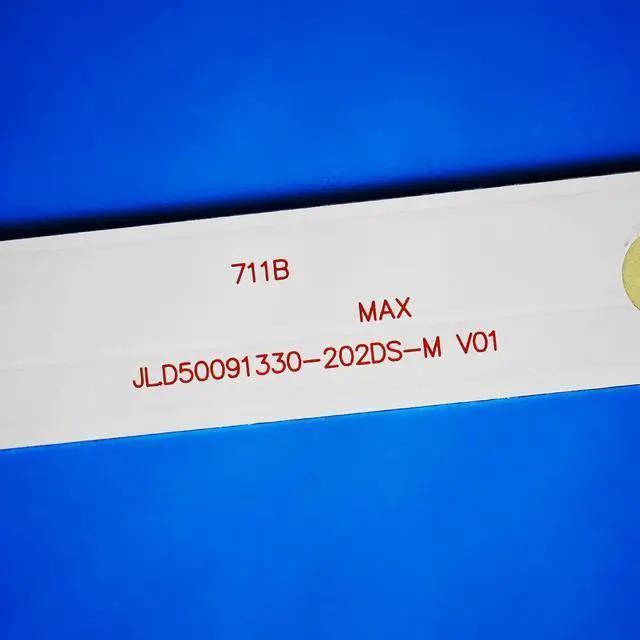 Alt view image 5 of 7 - 8 Pieces LED Backlight Strips (3V) for Vizio 50''TV V505-H19 V505-H9 V505-G9 D50X-G9 V500DJ6-D03 JL.D50091330-202CS-M_V01 JL.D50091330-202DS-M_V01 LBM500M0901-HV-5 LBM500M0901-HV-7