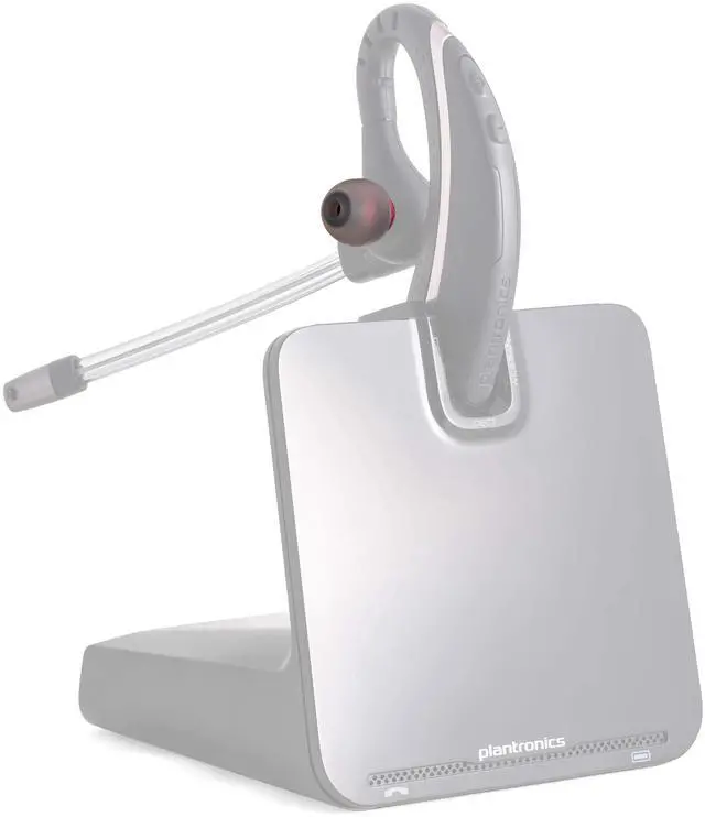 Main image of Eartip Adapter Compatible with Plantronics Poly CS530 / SAVI W730 / SAVI W430 Series Headsets (Includes 1-Pack Adapter and Set of Multi-Size Premium Silicone Ear Tips)
