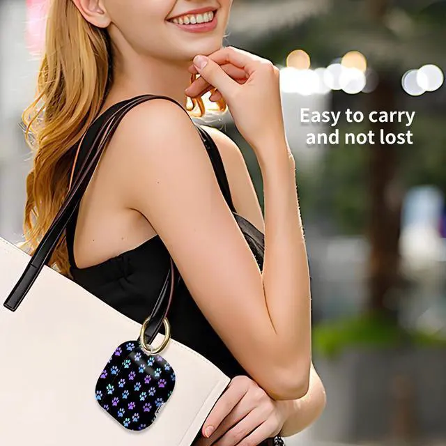 Alt view image 3 of 6 - Case Compatible with AirPod 4 2024, Soft Full Protective Cover with Keychain for Women,Cute AirPod 4 Case Accessories for 4th Generation Charging 2024(Cute Kawaii Dog Paw Prints)