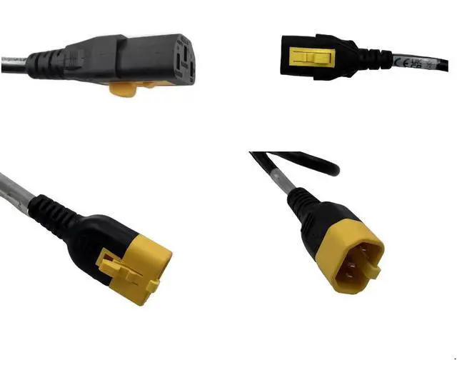 Alt view image 5 of 5 - IEC Locking C14 to IEC Locking C13 Secure Power Cord for PDU