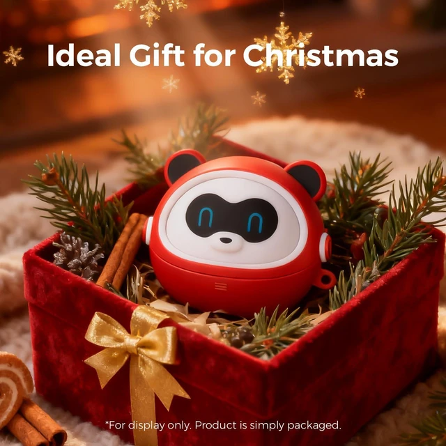 Alt view image 6 of 7 - Protective Case for Air6 HS Wireless Earbuds, Red