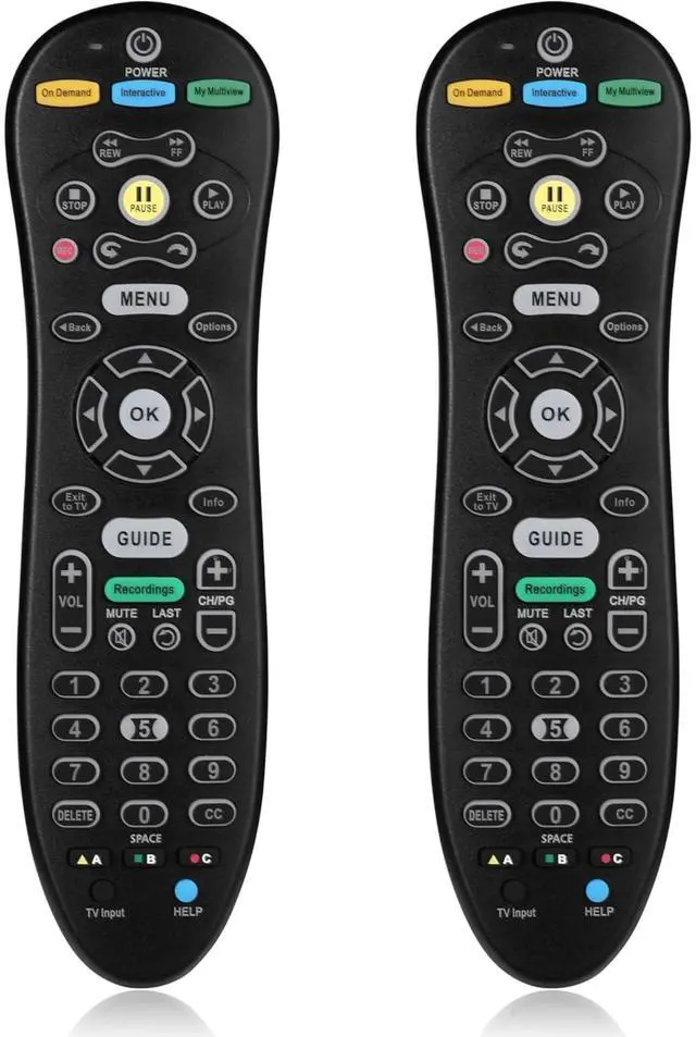 Main image of (2-Pack) S30-S1b Remote Control for ATT Uverse Remote Control Universal Replacement with Easy Setup, Universal TV Remote for Everyday Use