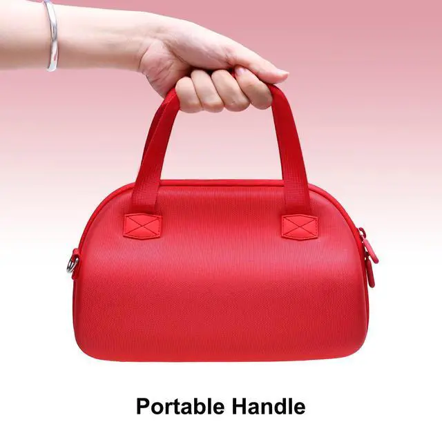 Alt view image 5 of 6 - LTGEM Case Compatible with JBL Charge 6 /Charge 5 /Charge 4 Portable Speaker with Removable Strap, Red