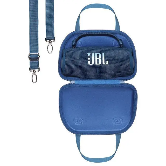 Main image of LTGEM Case Compatible with JBL Charge 6 /Charge 5 /Charge 4 Portable Speaker with Removable Strap, Blue
