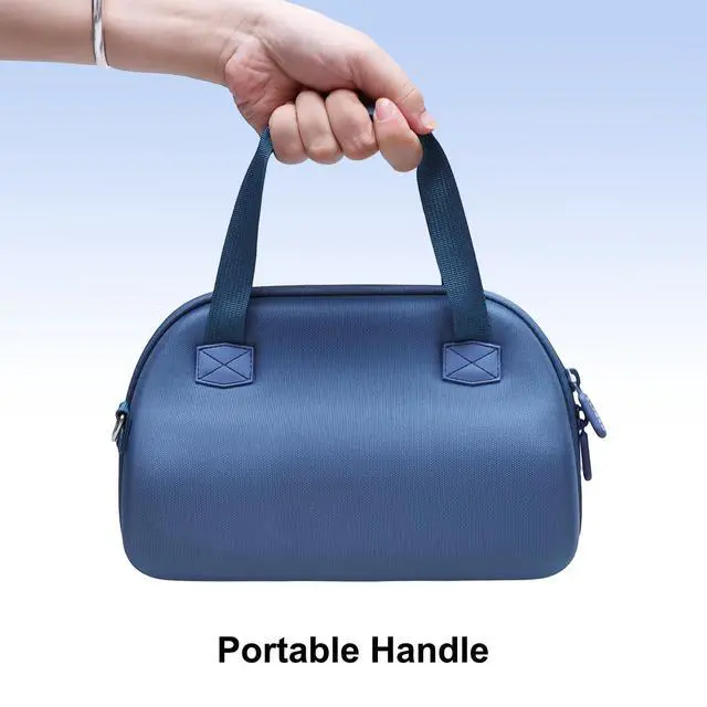 Alt view image 6 of 7 - LTGEM Case Compatible with JBL Charge 6 /Charge 5 /Charge 4 Portable Speaker with Removable Strap, Blue