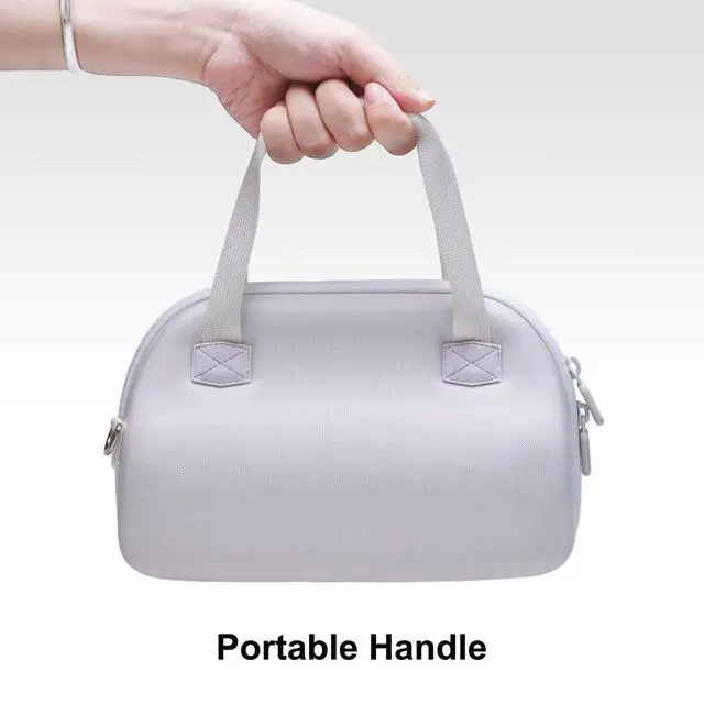 Alt view image 6 of 7 - LTGEM Case Compatible with JBL Charge 6 /Charge 5 /Charge 4 Portable Speaker with Removable Strap, White