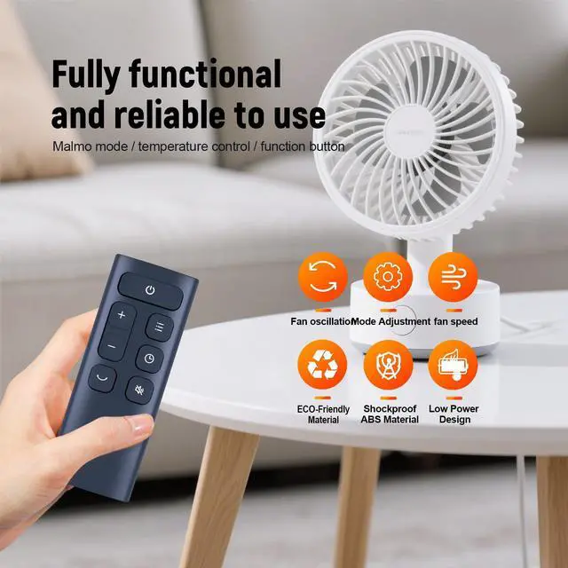 Alt view image 5 of 7 - Replacement Remote for Dreo Table Fan CF315 DR-HAF005 DR-HAF001 DR-HAF001S | For Dreo CF315, DR-HAF005, DR-HAF001, DR-HAF001S Replacement Table Fan Remote Control