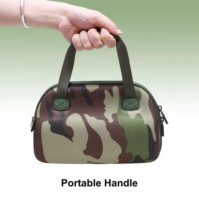 Alt view image 6 of 7 - LTGEM Case Compatible with JBL Charge 6 /Charge 5 /Charge 4 Portable Speaker with Removable Strap, Camouflage Green