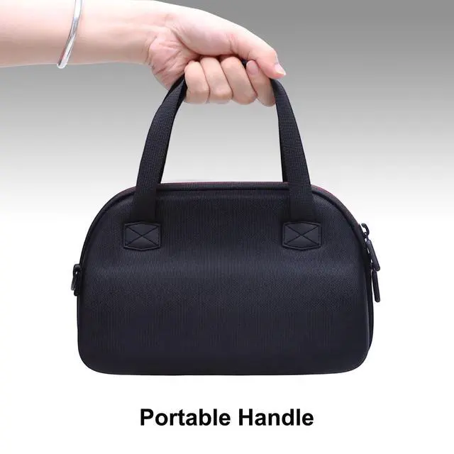 Alt view image 6 of 7 - LTGEM Case Compatible with JBL Charge 6 /Charge 5 /Charge 4 Portable Speaker with Removable Strap, Black
