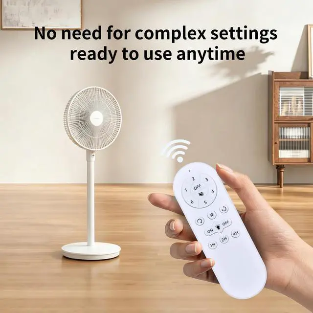 Alt view image 5 of 7 - Replacement Remote Control fits Roomratv Ceiling Fan RV-52-BK-3D-R3 RV-52-BW-3D-R3 RV-52-BX-3D-R3 9002