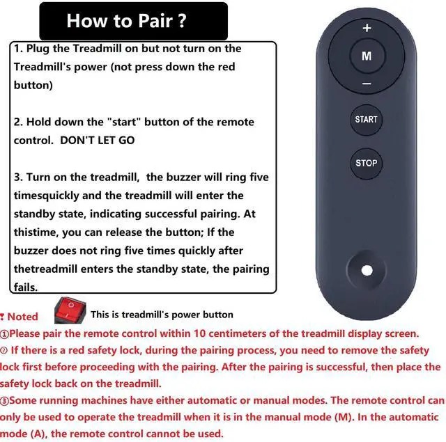 Alt view image 3 of 7 - New Walkingpad Replacement Remote Control fit for Abonow 3000W 3005 3006 3875 LH8300 V1-3870 V1-3870 Under Desk Treadmill