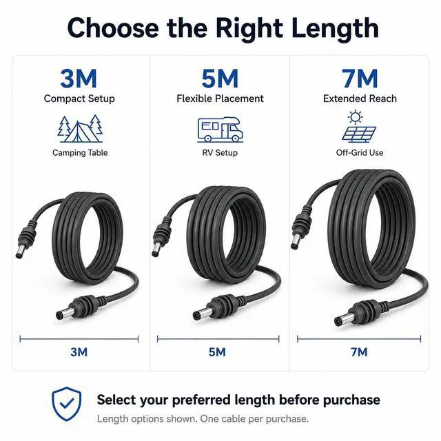 Alt view image 6 of 7 - Starlink Mini Power Cable Compatible, DC to DC Cable with Waterproof 5.5mm x 2.1mm Connector, 16AWG PVC Cord (22.9FT)