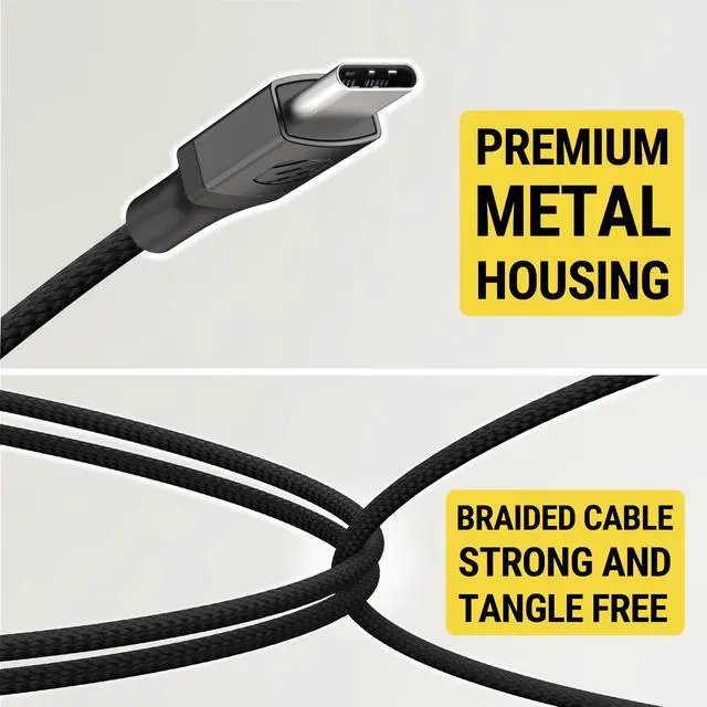 Alt view image 5 of 6 - CAUXMICB4-SP Hookup Premium USB-C to 3.5mm Auxiliary Jack Adapter, Braided Audio Cable with Built-in Mic and Relocation Dock for Convenient Placement and Hands-Free Phone Calls