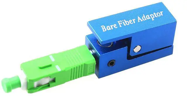 Main image of Fiber Optic Adapter FC/SC/LC APC Square Type Bare Fiber Adapter Coupler for Fiber Emergency Repair and Connection (SC/APC)