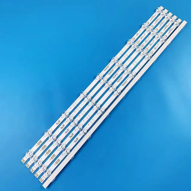 Alt view image 2 of 6 - 6 Pieces LED Backlight Strips for 65'' TV SVH650AH8 65R6E3 65H78G 65R6090G 65R6090G5 65H6570G HD650X1U71-TO JL.D65091330-003AS-M_V02