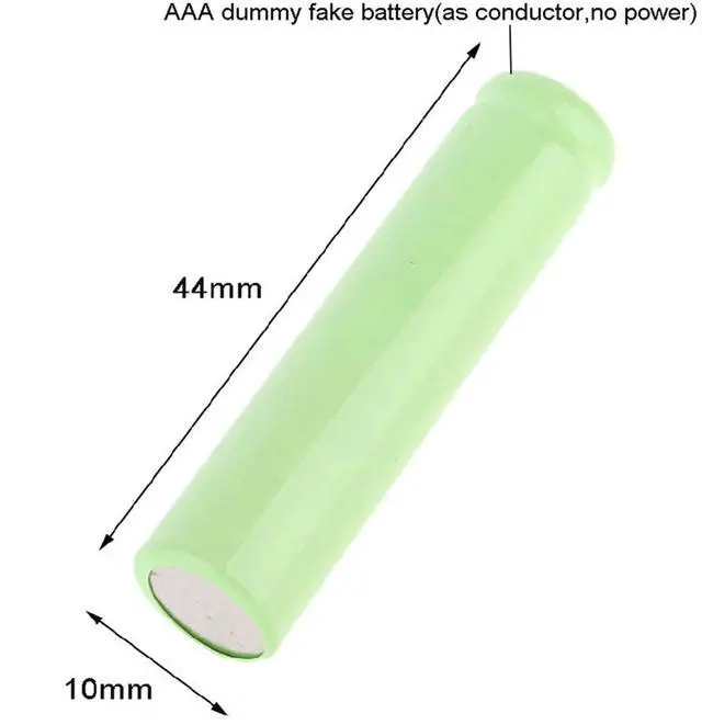 Alt view image 6 of 7 - USB AAA Battery Eliminator Replace Kit, 5V 2A to 3V/4.5V/6V 3A Power Supply Converter 3 AAA Connect Cable, Power Adapter for AAA Battery